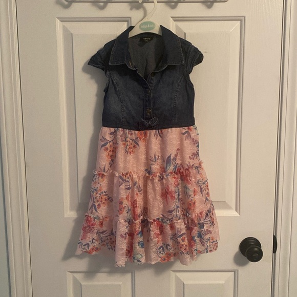 EUC Zunie denim dress size 6 - Picture 1 of 4